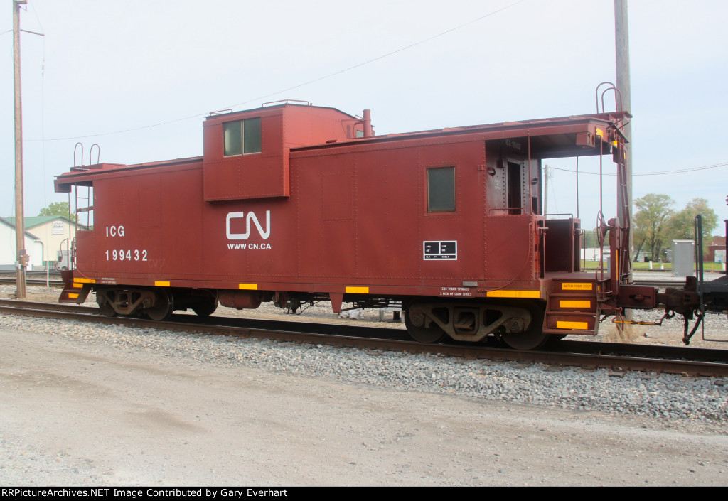 ICG Caboose #199432 - Illinois Central Gulf